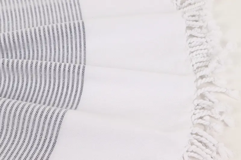 Gift For Her, Absorbent Turkish towel, Embroidery Towel, Embroidery Towels, 70x36 Cotton Striped Towel, Luxury towel, Beach Towel Monogram - 8