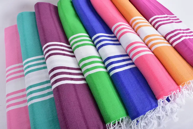70x40 Cotton Striped Towel, Monogram Beach Towel, Organic Turkish towel, Turkish Beach Towel Bulk, Bridal Shower Gift, Bachelor Party Favors - 6