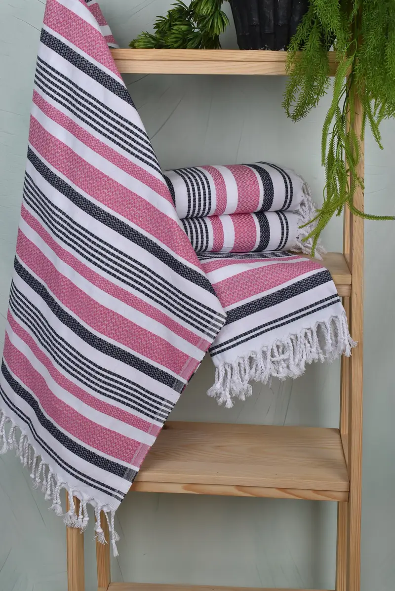70x36 Cotton Striped Towel, Bachelor Bachelorette Party Favors, Quick-Dry Beach Towel, Spa Gift Towel, Personalized Turkish Towel, Personalize Gift - 6