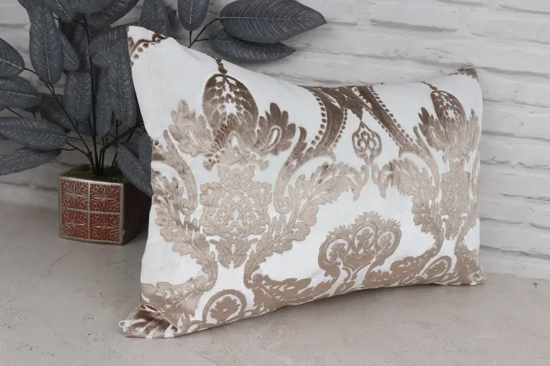 Pillow Cover, Muted Cushion, Knitted Pillow, Vintage Kilim Throw Pillow, 16x24 White Pillow Sham, Throw Kilim Pillow, Bright Cushion, Boho Pillow - 3