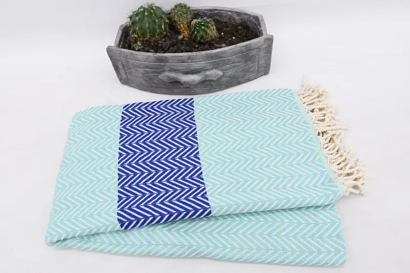 Bachelorette Party Decorations, Housewarming Gift, Unique Gift, Gift For The Home Decor, Bachelorette Party Gifts, 70x40 Cotton Chevron Towel - 6
