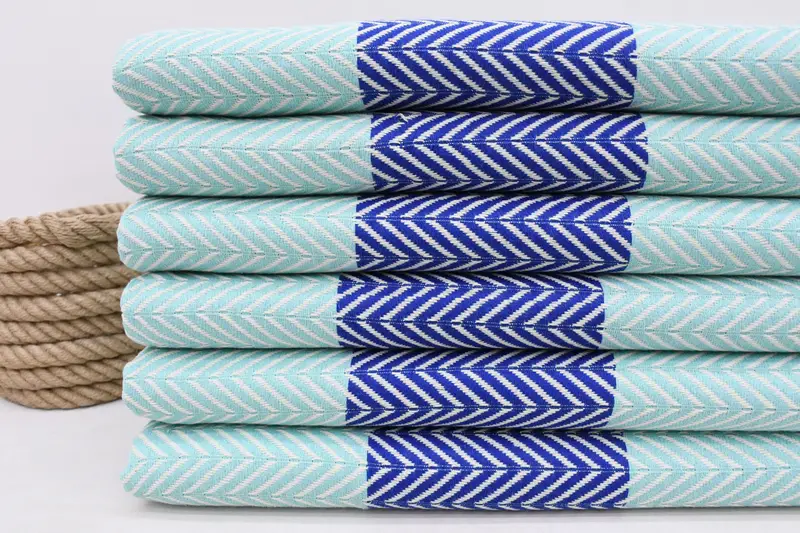 Bachelorette Party Decorations, Housewarming Gift, Unique Gift, Gift For The Home Decor, Bachelorette Party Gifts, 70x40 Cotton Chevron Towel - 2