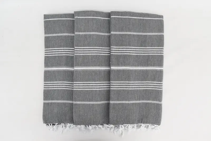 Custom Beach Towels, Personalized Gift, Xmas Gifts, Gym Towel, 70x40 Cotton Striped Towel, Bachelorette Party Decorations, Soft towel, Pool Towels - 3