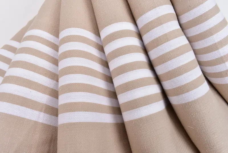 Handwoven Turkish Towel, 70x40 Cotton Striped Towel, Soft towel, Beach Towel Bulk, Bridal Shower Favors, Girls Weekend Getaways Gifts, Family Gift - 9