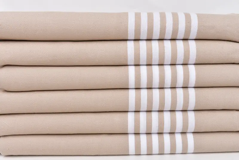 Handwoven Turkish Towel, 70x40 Cotton Striped Towel, Soft towel, Beach Towel Bulk, Bridal Shower Favors, Girls Weekend Getaways Gifts, Family Gift - 4