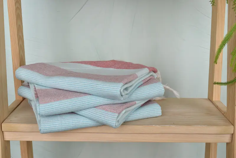 Bridal Gifts, 68x40 Cotton Striped Towel, Personalized Turkish Towel, Lightweight Turkish towel, Peshtemal Towel, Valentines Day Gift For Her - 7