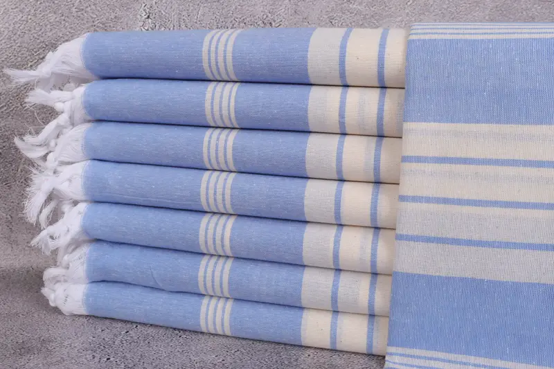 Miami Bachelorette Party Favors, Bridal Shower Favor, 68x36 Cotton Striped Towel, Bachelorette Party Decorations, Bath towel, Sand-free towel - 1
