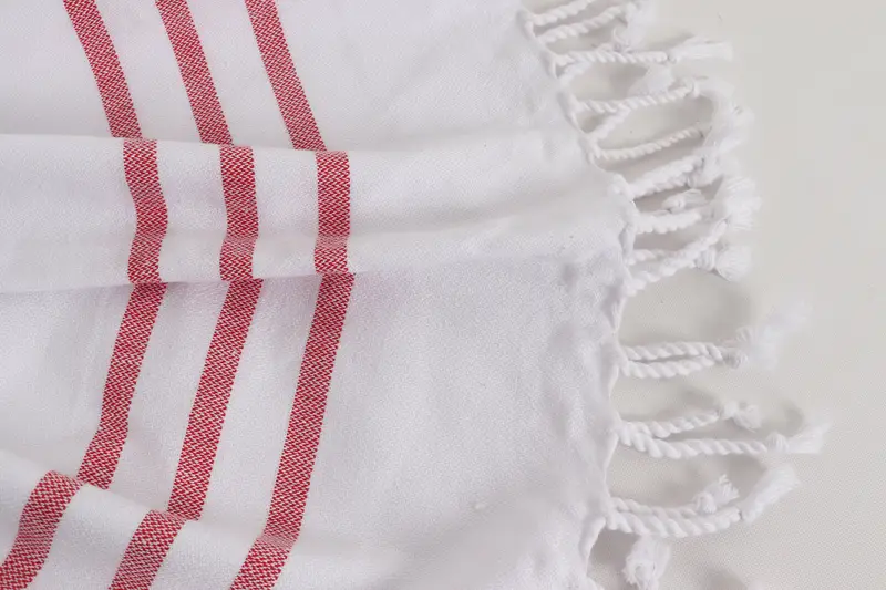 Kişiselleştirilmiş yemek havlu, küçük banyo havlu, 40x24 pamuklu çizgili havlu, düğün hediyesi mutfak havlu, bebek bebek hediyesi, organik havlu, özel el havlu - 8
