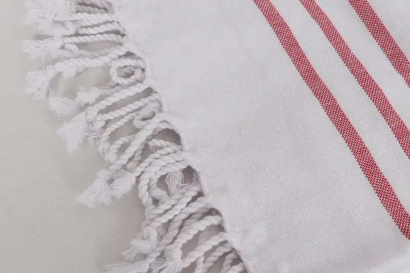 Kişiselleştirilmiş yemek havlu, küçük banyo havlu, 40x24 pamuklu çizgili havlu, düğün hediyesi mutfak havlu, bebek bebek hediyesi, organik havlu, özel el havlu - 7
