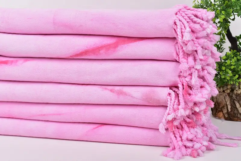 Turkish Towel Beach, Absorbent towel, 64x28 Cotton Tie Dye Towel, Beach Towel Personalized, Sand-Resistant Peshtemal, Bachelor Gifts, Peshtemal - 4