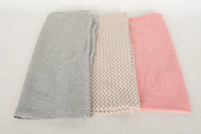 Monogram Kitchen Towel, 36x18 Cotton Set of 10 Towel, Gift For Her, Turkish Tea Towel, Boyfriend Gift, Turkish Hand Towel, Bridesmaid Gift Towel - 8