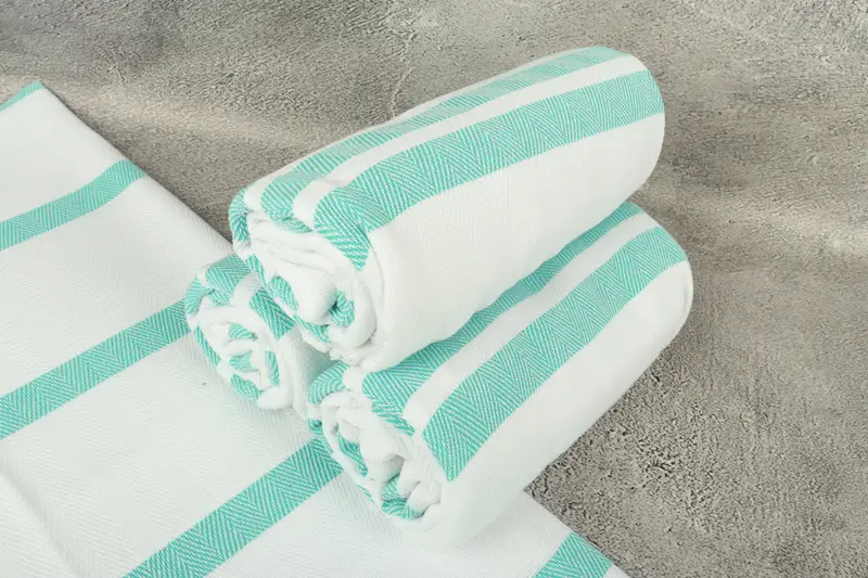 Home Decor Gifts, 70x40 Cotton Herringbone Towel, Beach Wedding Favor, Kids Beach Towel, Beach Towel Bulk, Personalize Gift, Bachelorette Party Gift - 7