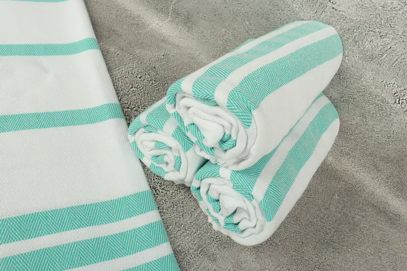 Home Decor Gifts, 70x40 Cotton Herringbone Towel, Beach Wedding Favor, Kids Beach Towel, Beach Towel Bulk, Personalize Gift, Bachelorette Party Gift - 8
