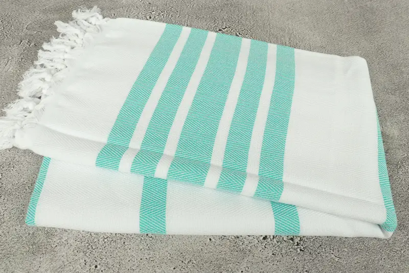 Home Decor Gifts, 70x40 Cotton Herringbone Towel, Beach Wedding Favor, Kids Beach Towel, Beach Towel Bulk, Personalize Gift, Bachelorette Party Gift - 6