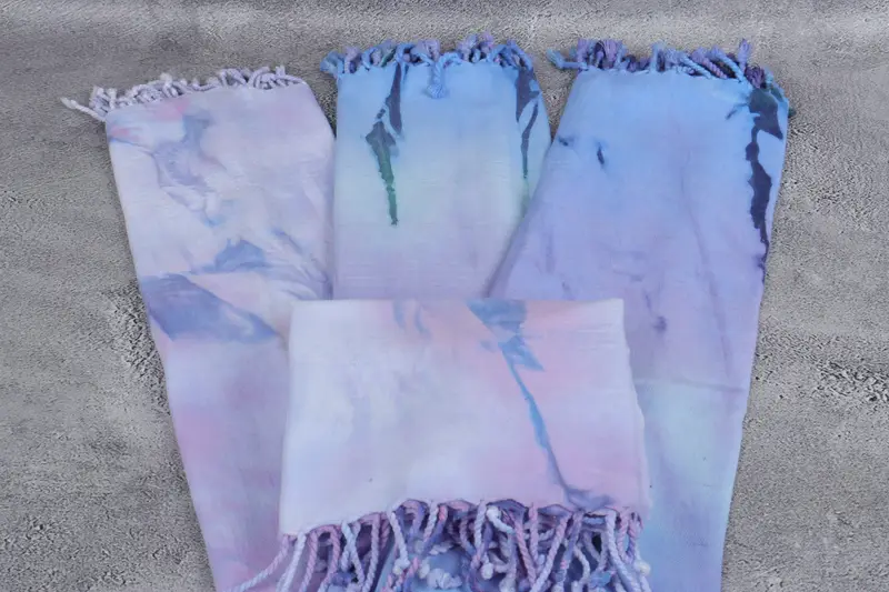 64x28 Cotton Tie Dye Towel, Birthday Gift, Bachelorette Party Favors, Bachelorette Party Gifts Bridesmaids, Travel Towel, Summer Gift, Organic Towel - 5