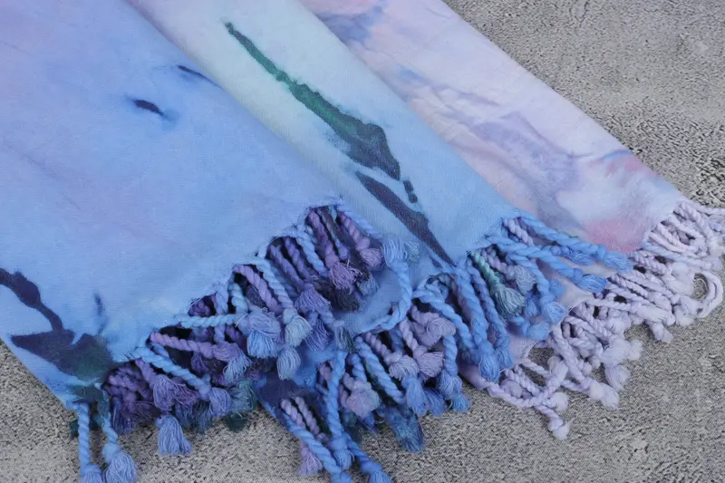 64x28 Cotton Tie Dye Towel, Birthday Gift, Bachelorette Party Favors, Bachelorette Party Gifts Bridesmaids, Travel Towel, Summer Gift, Organic Towel - 6