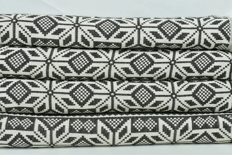 Monogram Blanket, Deer Pattern Towel, Bridal Shower Gift, 96x88 Cotton Christmas Design, Throw Blanket Couch, Bridesmaid Proposal Gift - 3