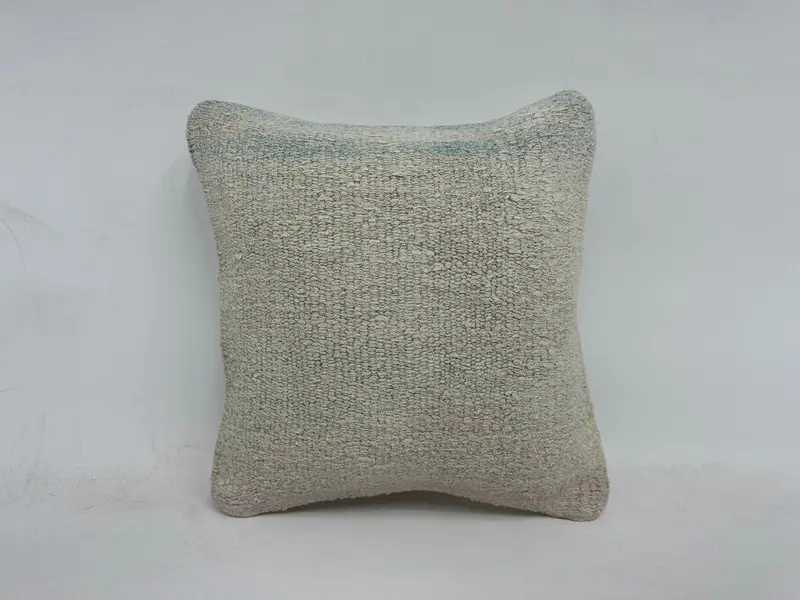 Oriental Cushion, Vintage Pillow, Cushion Case, 16x16 White Pillow Case, Home Decor Pillow, Gift Pillow, Handmade Throw Cushion - 1