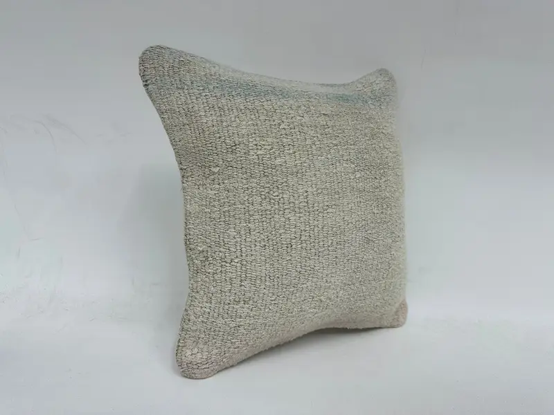 Oriental Cushion, Vintage Pillow, Cushion Case, 16x16 White Pillow Case, Home Decor Pillow, Gift Pillow, Handmade Throw Cushion - 3