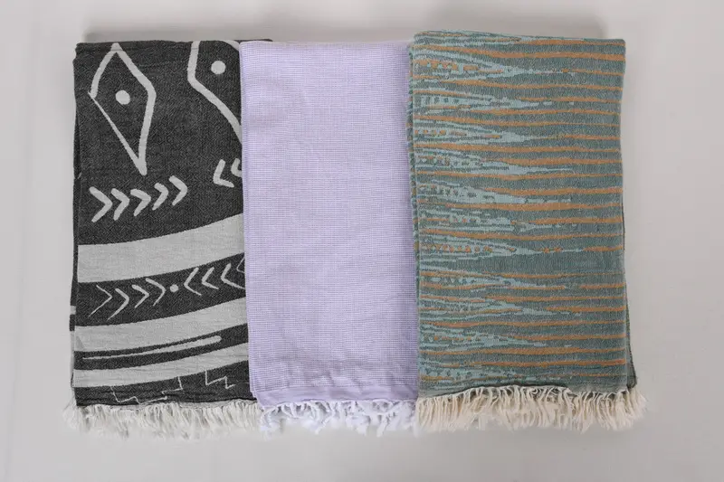 70x40 Cotton Set of 8 Towel, Handwoven organic Turkish towel for spa, Best Beach Towel, Sand-free towel, Turkish hand towel, Bathroom Towel - 7