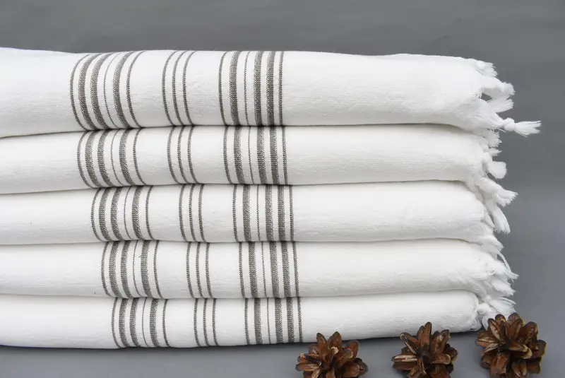 Personalized Bridesmaid Gift, Embroidery Towels, Quick-dry peshtemal, Embroidered Beach Towel, Lightweight towel, 70x40 Cotton Striped Terry Towel
