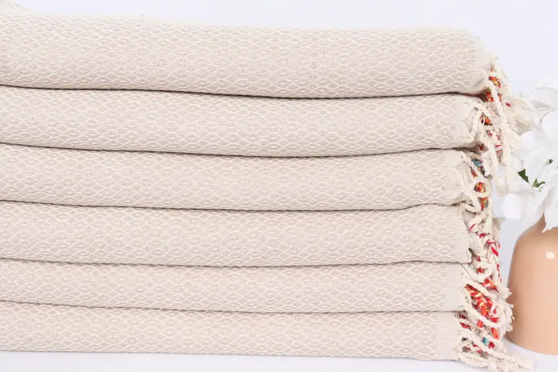 Custom Towel, Monogram Beach Towel, Gift For Boyfriend, Quick-dry peshtemal, 70x40 Cotton Diamond Towel, Custom Wedding Gift From Bridesmaid - 3