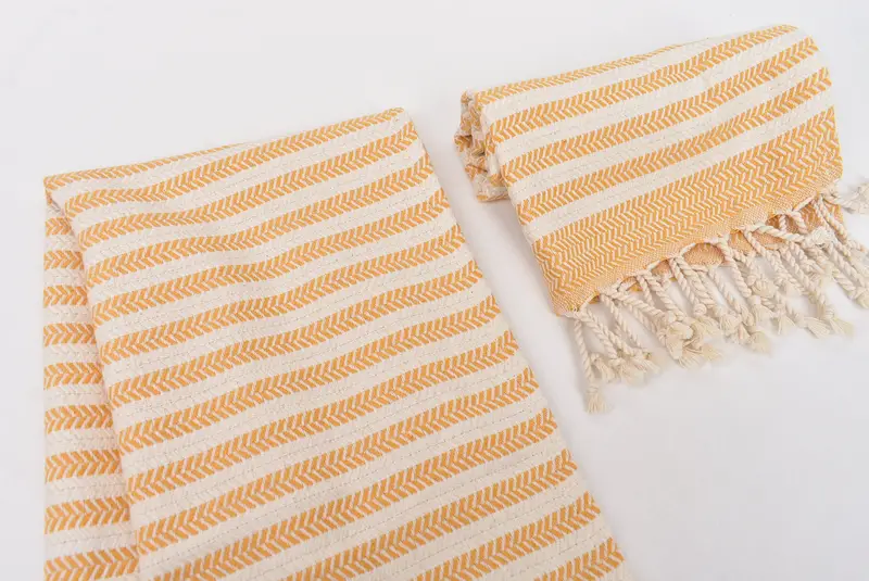 Wedding Gift Kitchen Towel, Beach Wedding Favor, Small Towel, Bathroom Towels, Personalized Gift, 40x18 Cotton Chevron Towel, Monogram Hand Towel - 7