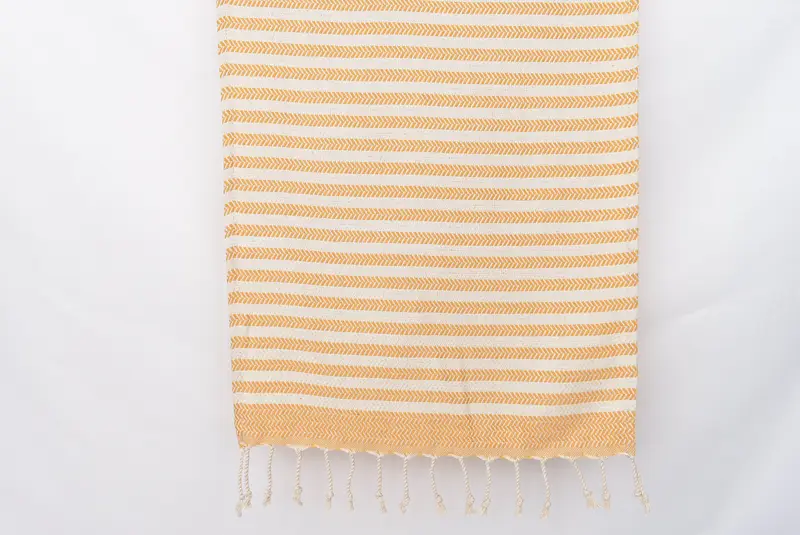 Wedding Gift Kitchen Towel, Beach Wedding Favor, Small Towel, Bathroom Towels, Personalized Gift, 40x18 Cotton Chevron Towel, Monogram Hand Towel - 8