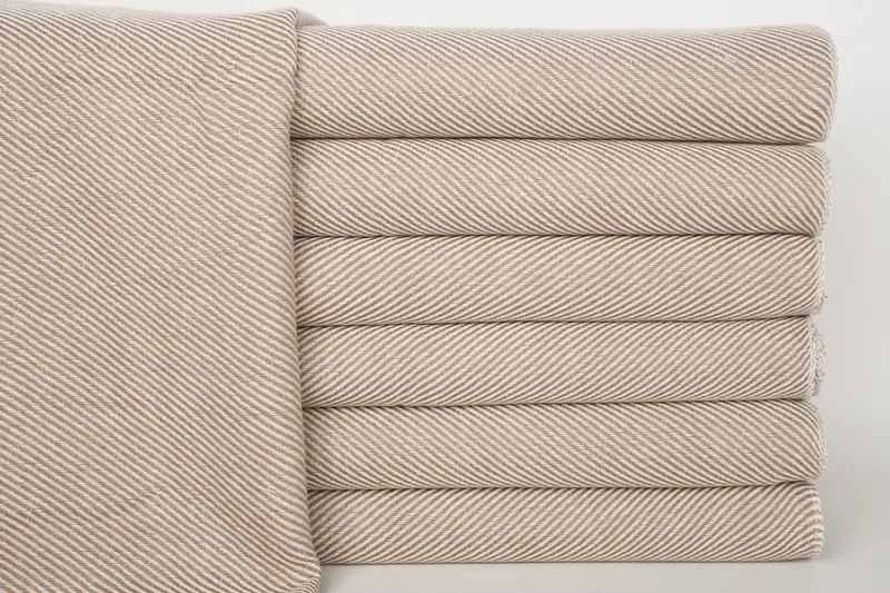 36x18 Cotton Striped Towel, Monogram Turkish Bath Towel, Turkish Towel Hand Towel, Bachelorette Party Favor, Bridesmaid Gifts, Monogram Hand Towel - 1