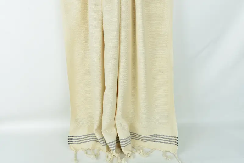 Gifts For Him, Organic towel, Bachelorette Party Gifts Bridesmaids, Luxury Turkish beach towel with fringe, Valentines Day Gift, Beach Wedding Favor - 8