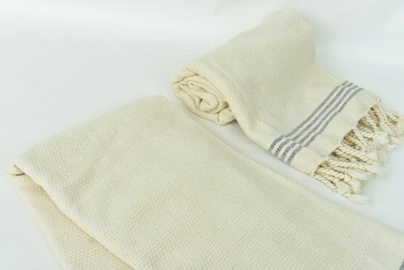 Gifts For Him, Organic towel, Bachelorette Party Gifts Bridesmaids, Luxury Turkish beach towel with fringe, Valentines Day Gift, Beach Wedding Favor - 7