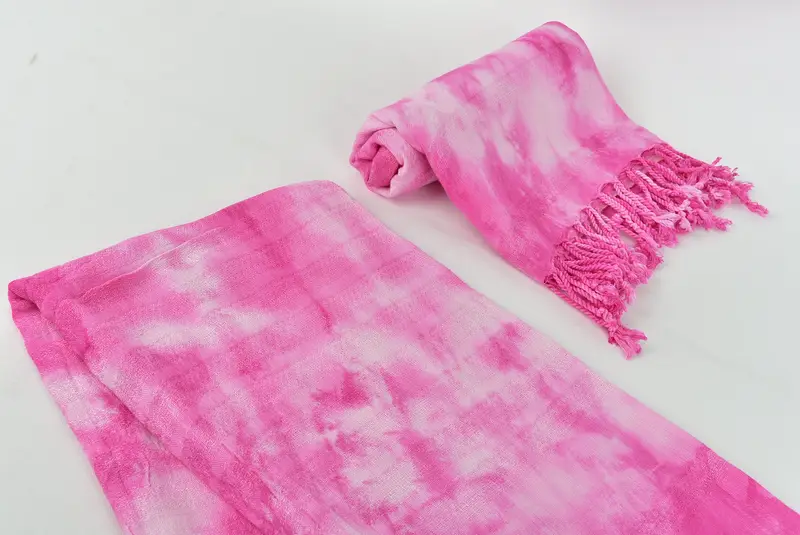 Holiday Towel, Bachelorette Party Gifts, Housewarming Gift, Bridal Shower Favors, Spa Gift Towel, 68x36 Cotton Tie Dye Towel, Gift For Best Friend - 7