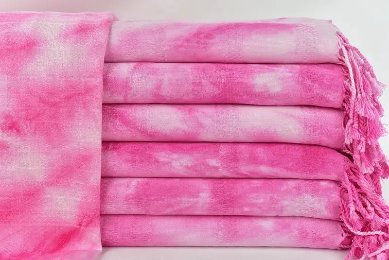 Holiday Towel, Bachelorette Party Gifts, Housewarming Gift, Bridal Shower Favors, Spa Gift Towel, 68x36 Cotton Tie Dye Towel, Gift For Best Friend - 1