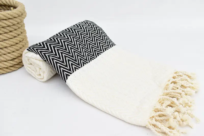 Gift For Mom, Beach towel, Turkish Towel Bulk, Monogrammed Beach Towel, Bachelorette Party Favors, Beach Towel Monogram, 70x40 Cotton Chevron Towel - 7