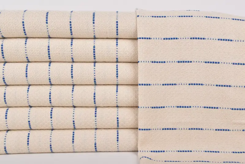 Kişiselleştirilmiş Hediyeler, Düğün Hediyesi, Sevgililer Günü Hediyesi, 36x18 Pamuklu Çizgili Tasarım Havlusu, En İyi Arkadaş Hediyesi, Monogramlı El Havlusu - 1