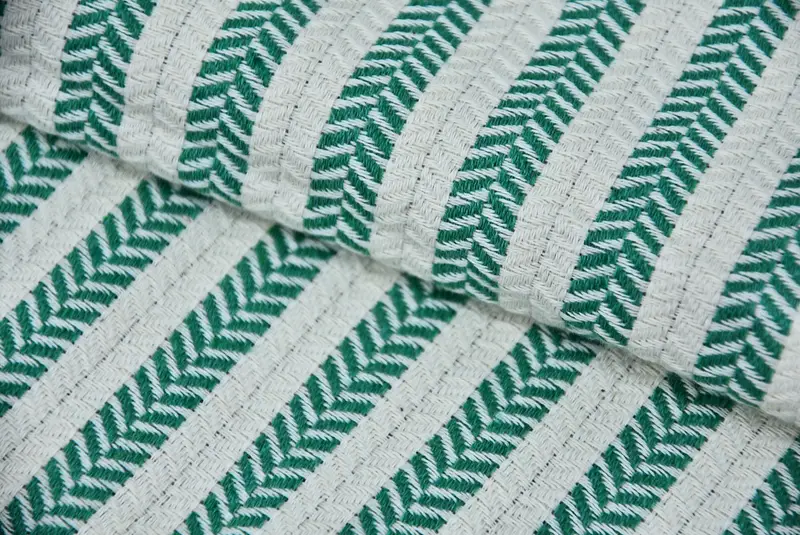 Organic cotton peshtemal for spa and beach, Xmas Gifts, Peshtemal Towel, Bridal Shower Favors, 70x40 Cotton Chevron Towel, Bridesmaid Gifts - 6