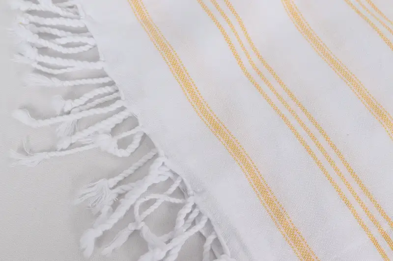 Regalo personalizado para él, toalla a rayas de algodón 40x24, artículos de despedida de soltera, toallas de baño pequeñas, poca de cocina turca, paño de cocina personalizado - 7
