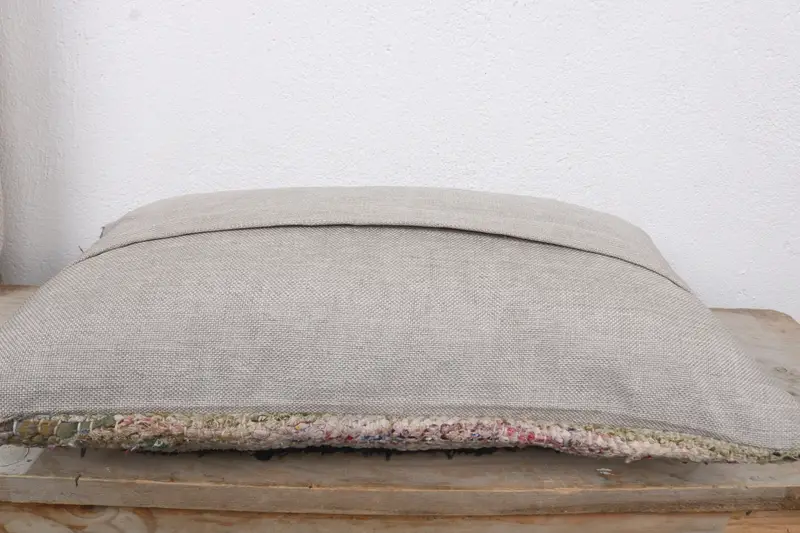Patio Pillow Sham, Cushion Case, Floor Pillow Cover, Shabby Chic Pillow Cover, Gift Pillow, Kilim Cushion Sham, 12x20 White Pillow, Pillow for Sofa - 7