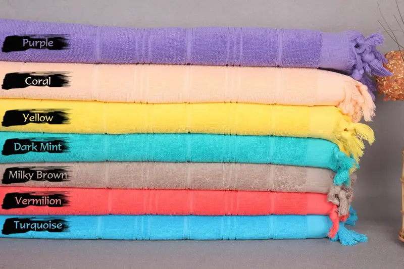 Wedding Gift, Monogram Hand Towel, Personalized Kitchen Towel, Bachelor Bachelorette Party Favors, 40x18 Cotton Striped Terry Towel, Gym Towel - 3