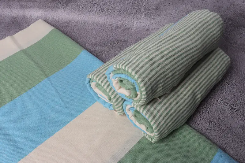 Friends Beach Towel, Bridesmaid Favors, 68x40 Cotton Striped Towel, Quick-dry peshtemal, Gym Towel, Travel towel, Bachelorette Party Decorations - 7