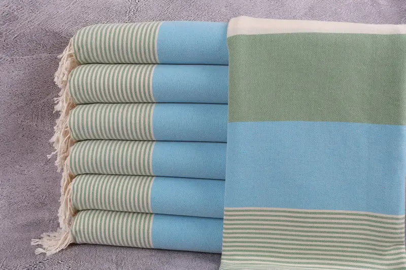 Friends Beach Towel, Bridesmaid Favors, 68x40 Cotton Striped Towel, Quick-dry peshtemal, Gym Towel, Travel towel, Bachelorette Party Decorations - 1