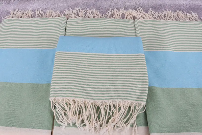 Friends Beach Towel, Bridesmaid Favors, 68x40 Cotton Striped Towel, Quick-dry peshtemal, Gym Towel, Travel towel, Bachelorette Party Decorations - 4