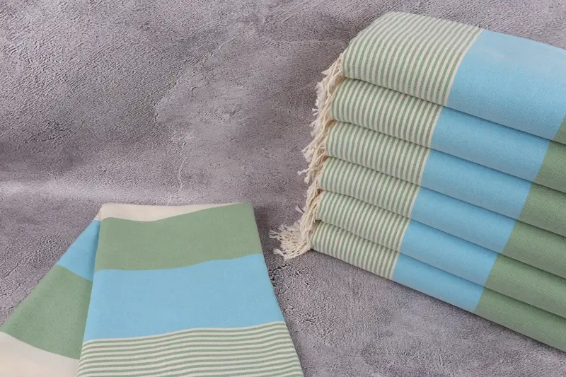 Friends Beach Towel, Bridesmaid Favors, 68x40 Cotton Striped Towel, Quick-dry peshtemal, Gym Towel, Travel towel, Bachelorette Party Decorations - 2