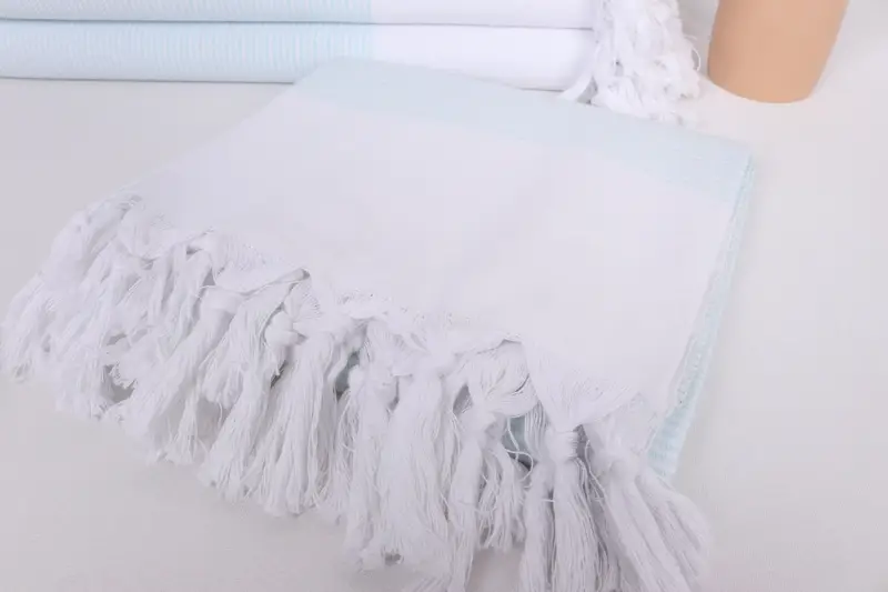 Best spa Turkish towel for luxury home decor, 70x40 Cotton Striped Towel, Housewarming Gift, Bridal Shower Gift, Turkish bath towel, Halloween Gifts - 5