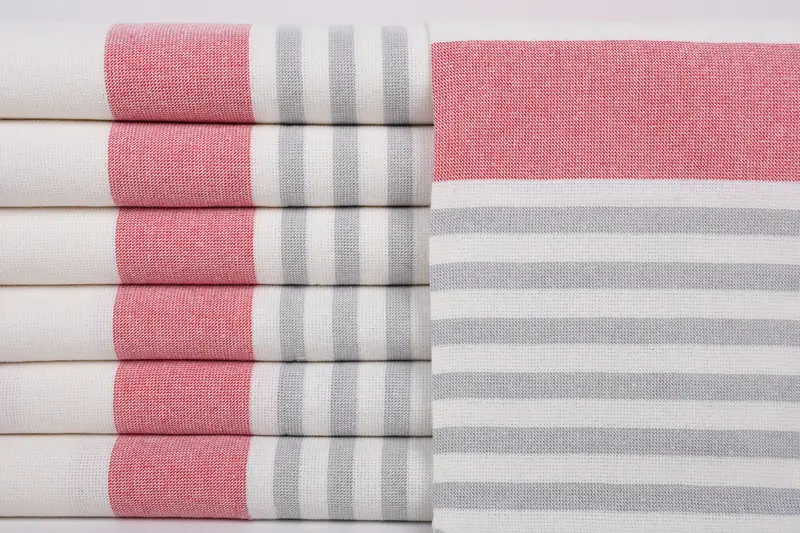 Custom Wedding Gift From Bridesmaid, Bridesmaid Gifts, 36x18 Cotton Striped Terry Towel, Bathroom Towels, Turkish Tea Towel, Baby Boy Gift - 1