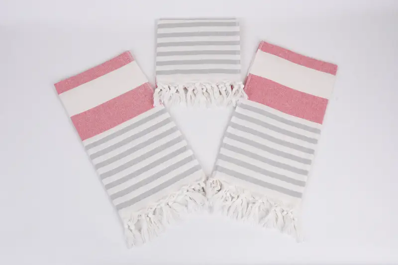 Custom Wedding Gift From Bridesmaid, Bridesmaid Gifts, 36x18 Cotton Striped Terry Towel, Bathroom Towels, Turkish Tea Towel, Baby Boy Gift - 6
