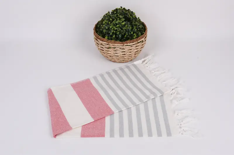 Custom Wedding Gift From Bridesmaid, Bridesmaid Gifts, 36x18 Cotton Striped Terry Towel, Bathroom Towels, Turkish Tea Towel, Baby Boy Gift - 4