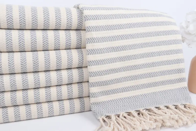 Boyfriend Christmas Gift, Personalized Gifts, 70x40 Cotton Chevron Towel, Lightweight towel, Bachelor Gifts, Spooky Bachelorette Party Favors - 2