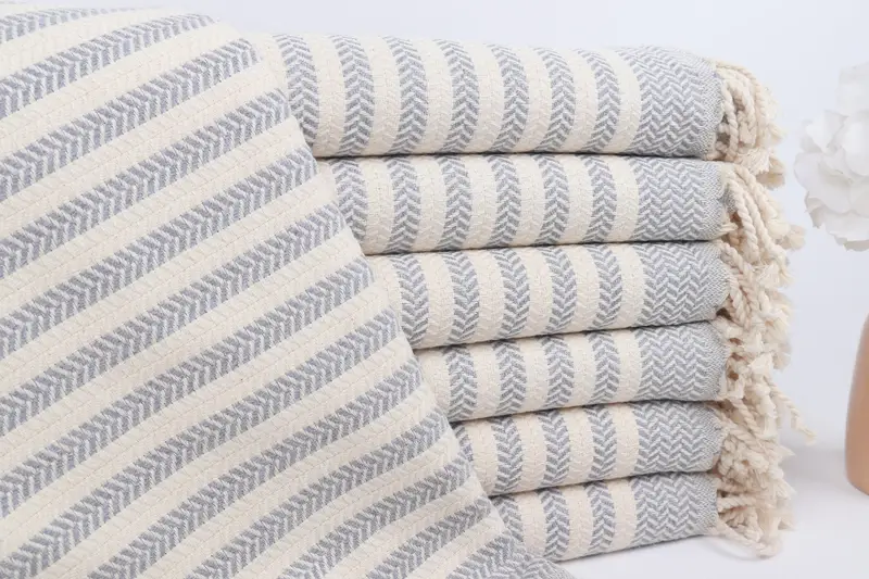 Boyfriend Christmas Gift, Personalized Gifts, 70x40 Cotton Chevron Towel, Lightweight towel, Bachelor Gifts, Spooky Bachelorette Party Favors - 1