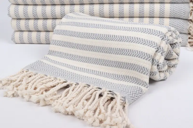 Boyfriend Christmas Gift, Personalized Gifts, 70x40 Cotton Chevron Towel, Lightweight towel, Bachelor Gifts, Spooky Bachelorette Party Favors - 4